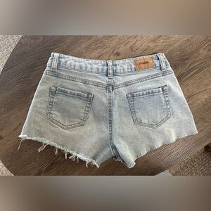 RSQ Light Wash Denim Cut-Off Shorts